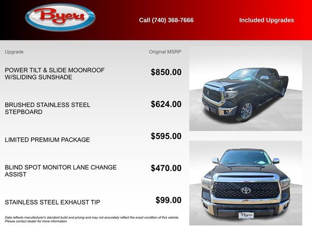 Used 2014 Toyota Tundra Limited w/ Limited Premium Package AWD/4WD image 5