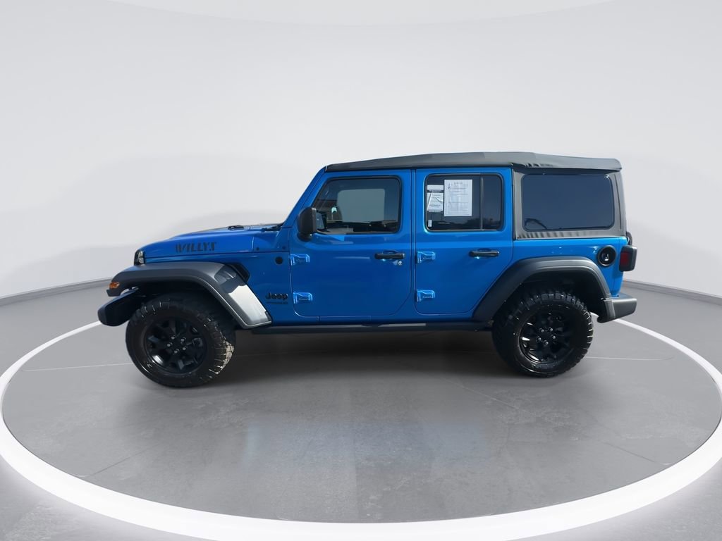 Used 2022 Jeep Wrangler Unlimited Willys image 5