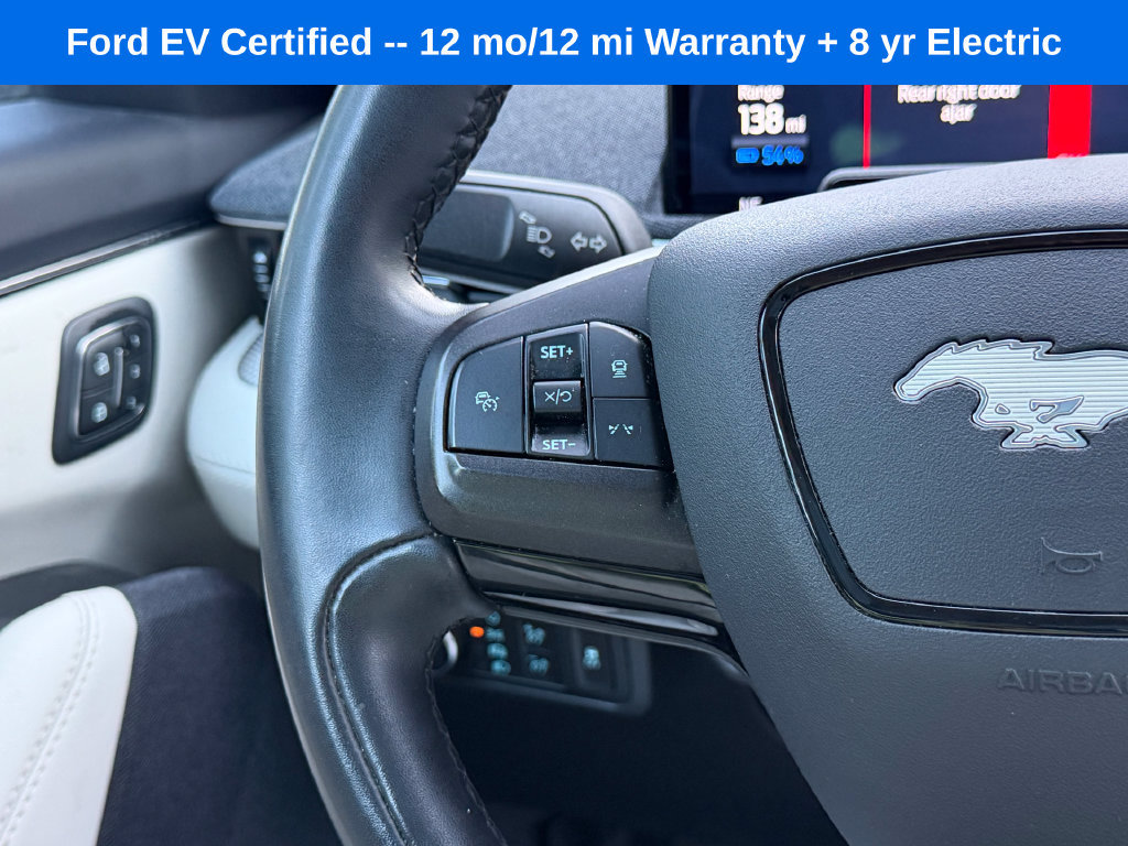 Certified 2022 Ford Mustang Mach-E Premium w/ Ice White Appearance Package AWD/4WD image 19