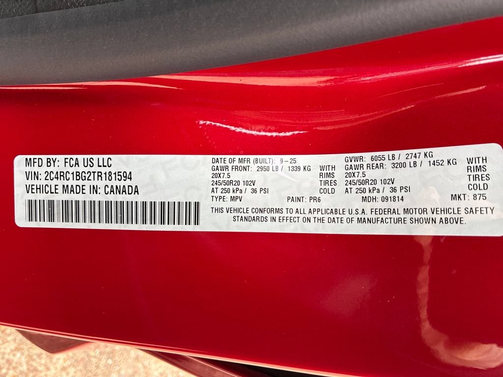 New 2026 Chrysler Pacifica Select w/ S Appearance Package FWD image 29