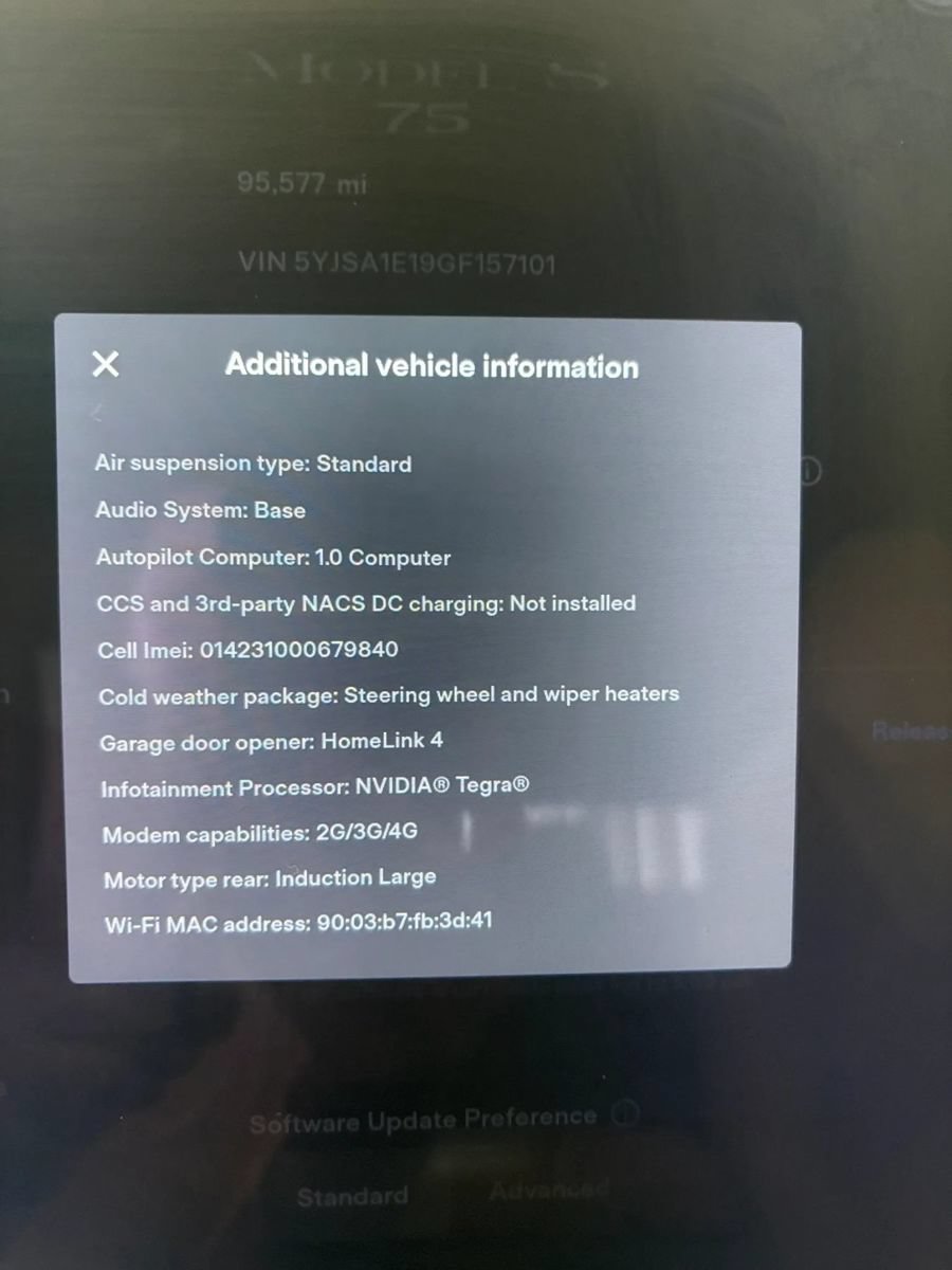 Used 2016 Tesla Model S 75 RWD image 16
