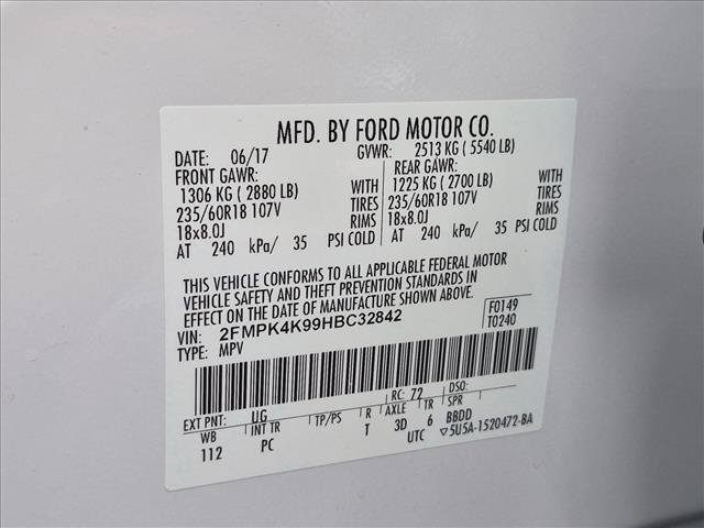 Used 2017 Ford Edge Titanium w/ Equipment Group 302A AWD/4WD image 26