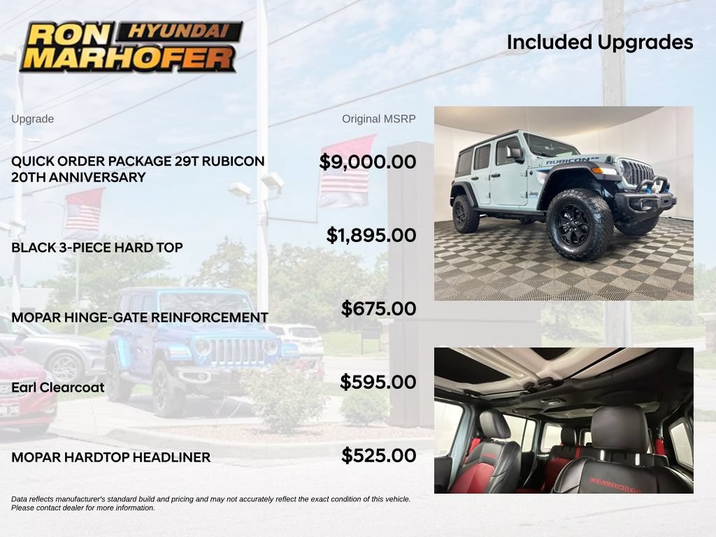 Used 2023 Jeep Wrangler Unlimited Rubicon 4xe AWD/4WD image 6