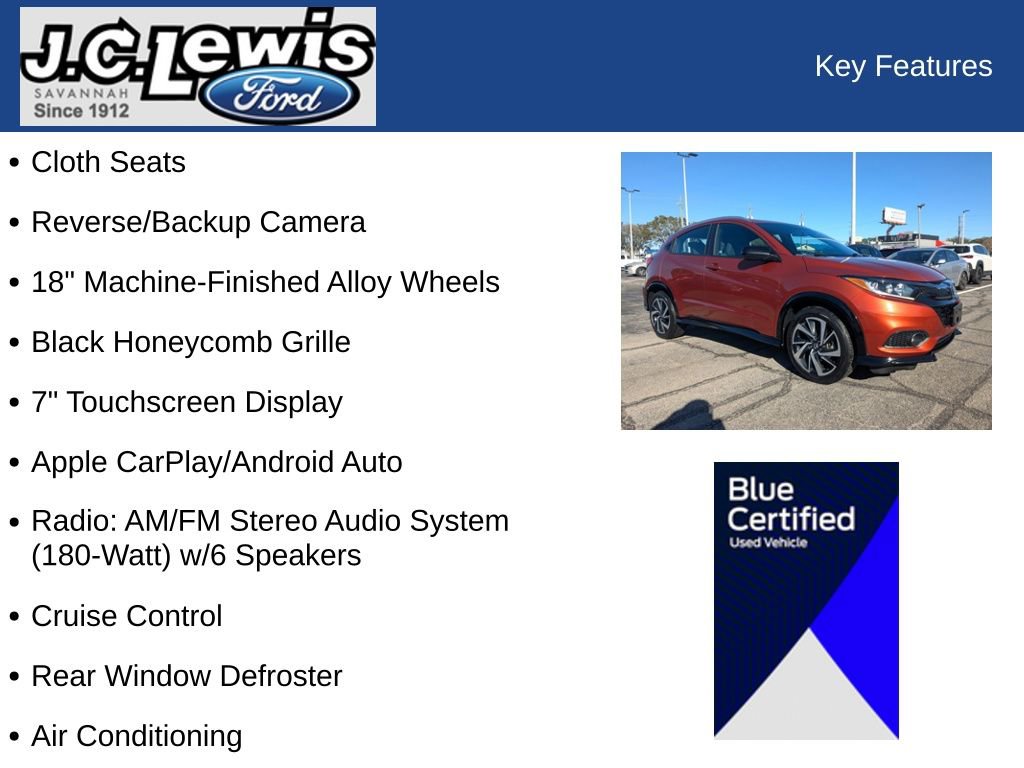 Used 2019 Honda HR-V Sport image 28