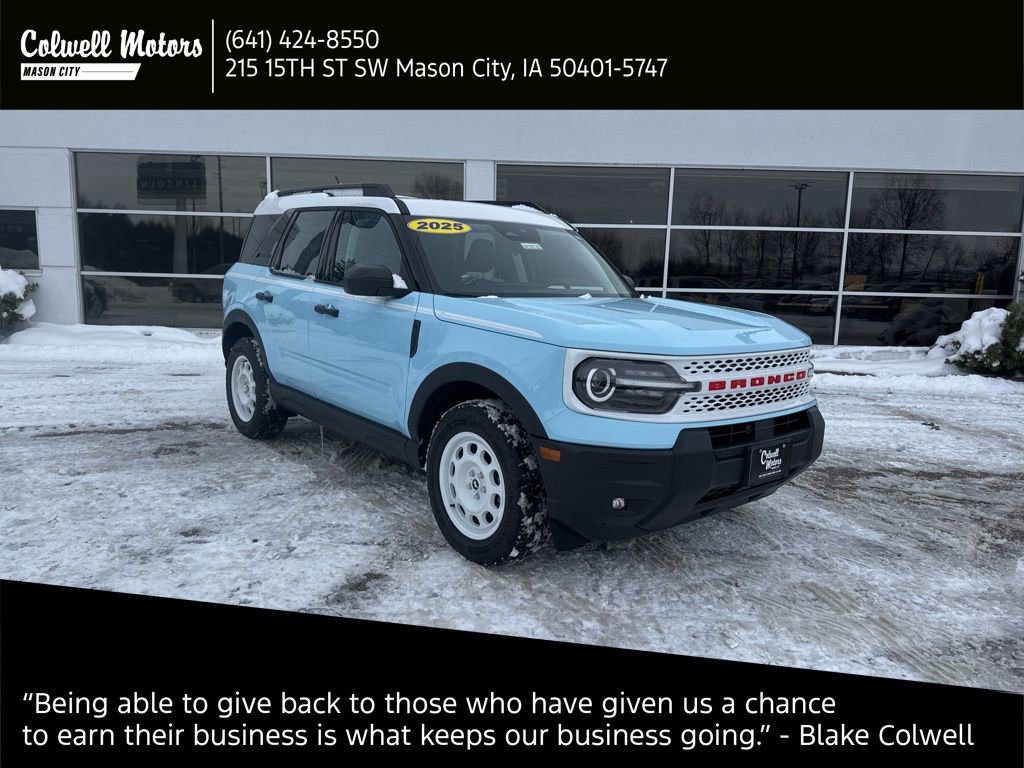 New 2025 Ford Bronco Sport Heritage w/ Convenience Package image 1
