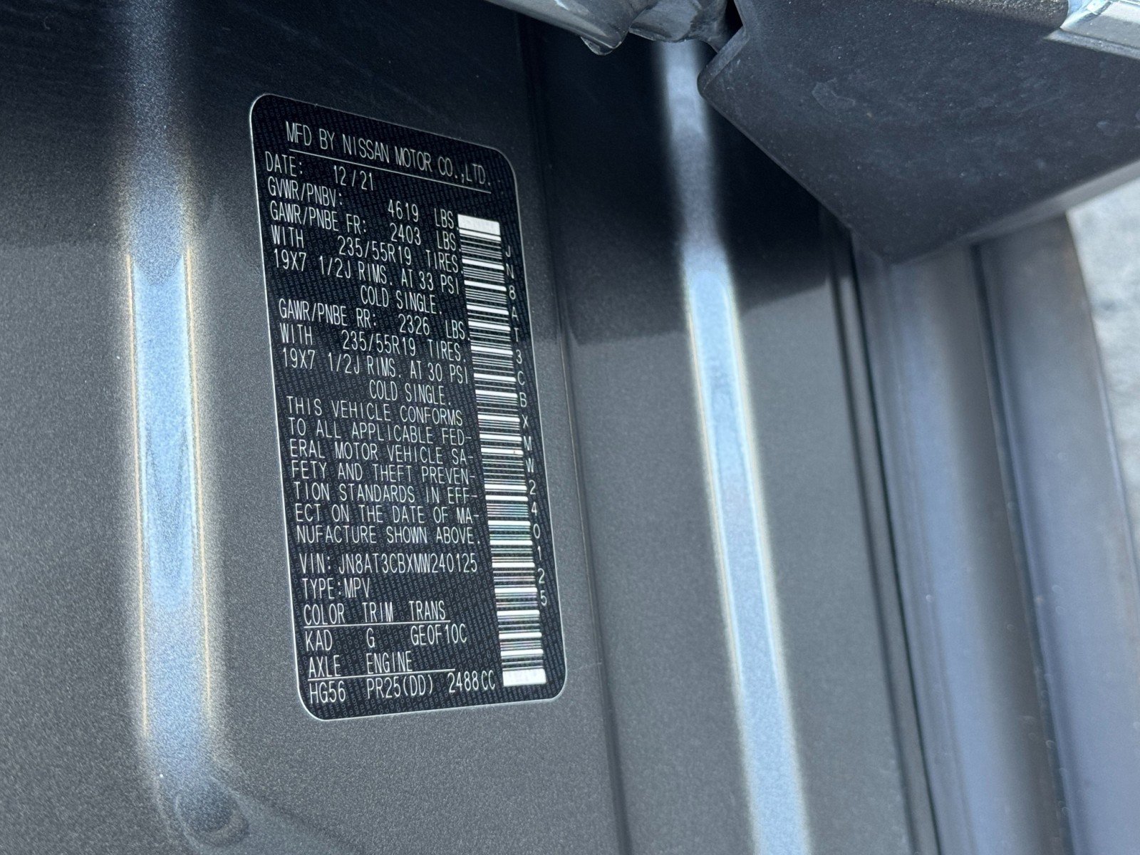 Used 2021 Nissan Rogue SL w/ Premium Package image 43