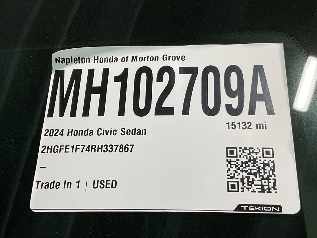 Used 2024 Honda Civic EX image 36