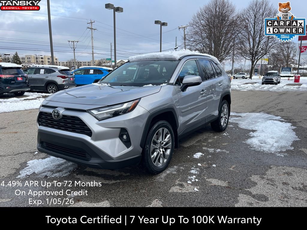 Certified 2022 Toyota RAV4 XLE Premium image 1