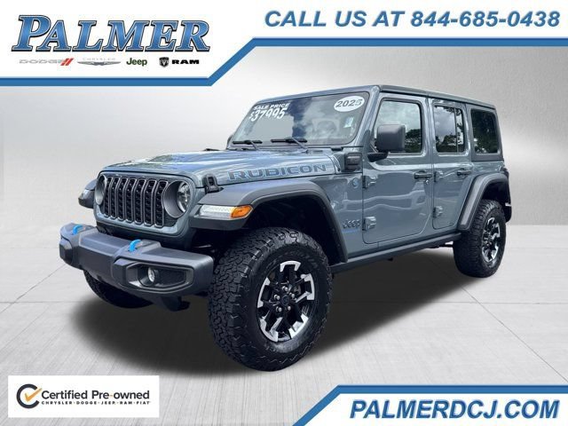 Certified 2025 Jeep Wrangler Unlimited Rubicon 4xe w/ Safety Group AWD/4WD video 1