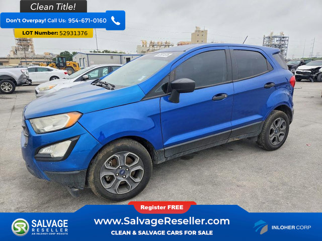 Used 2018 Ford EcoSport S
