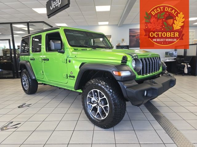 New 2025 Jeep Wrangler Sport S