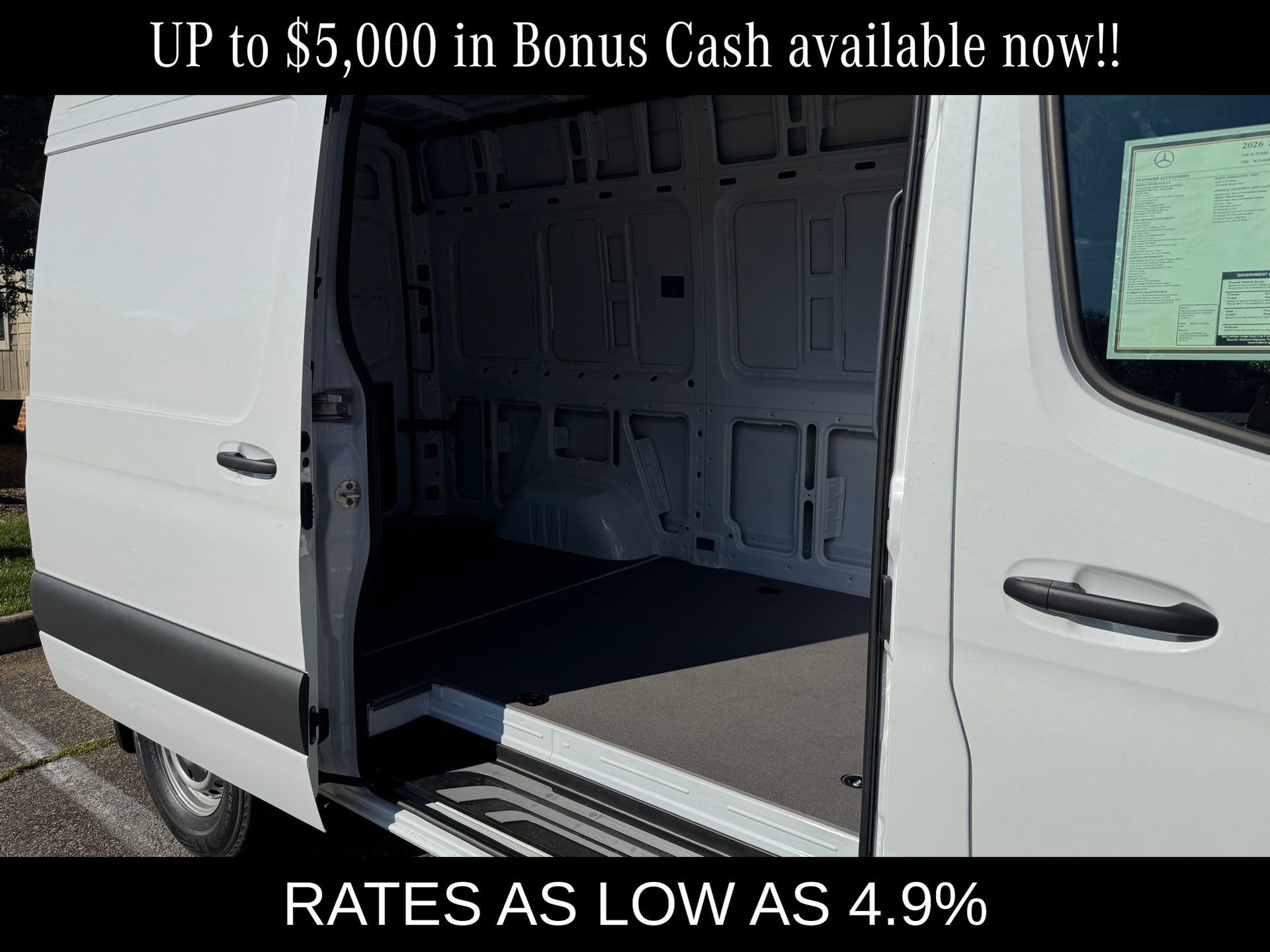 New 2026 Mercedes-Benz Sprinter 144 Cargo image 22