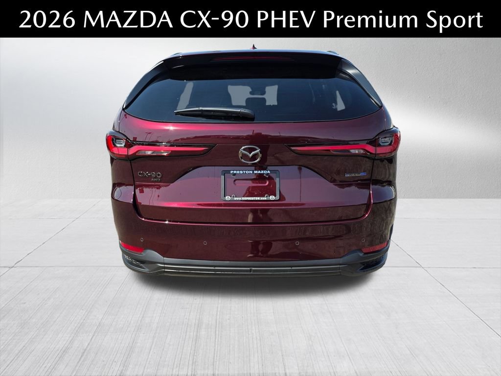 New 2026 MAZDA CX-90 Plug-In Hybrid w/Premium Sport AWD/4WD image 4