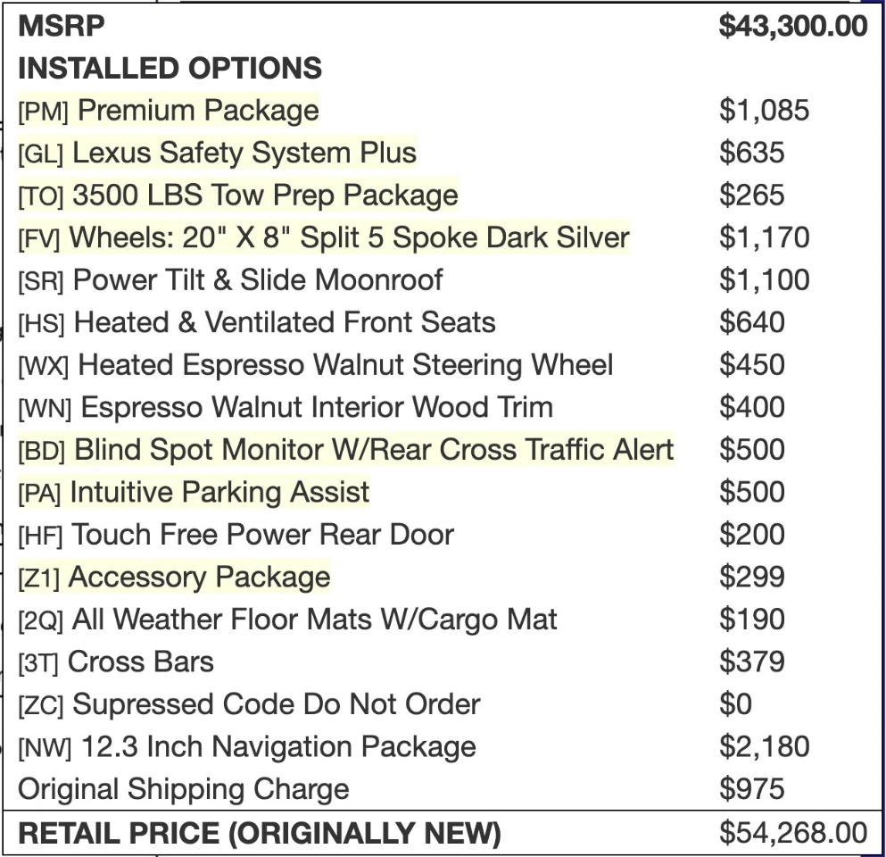 Used 2016 Lexus RX 350 AWD w/ Premium Package image 7