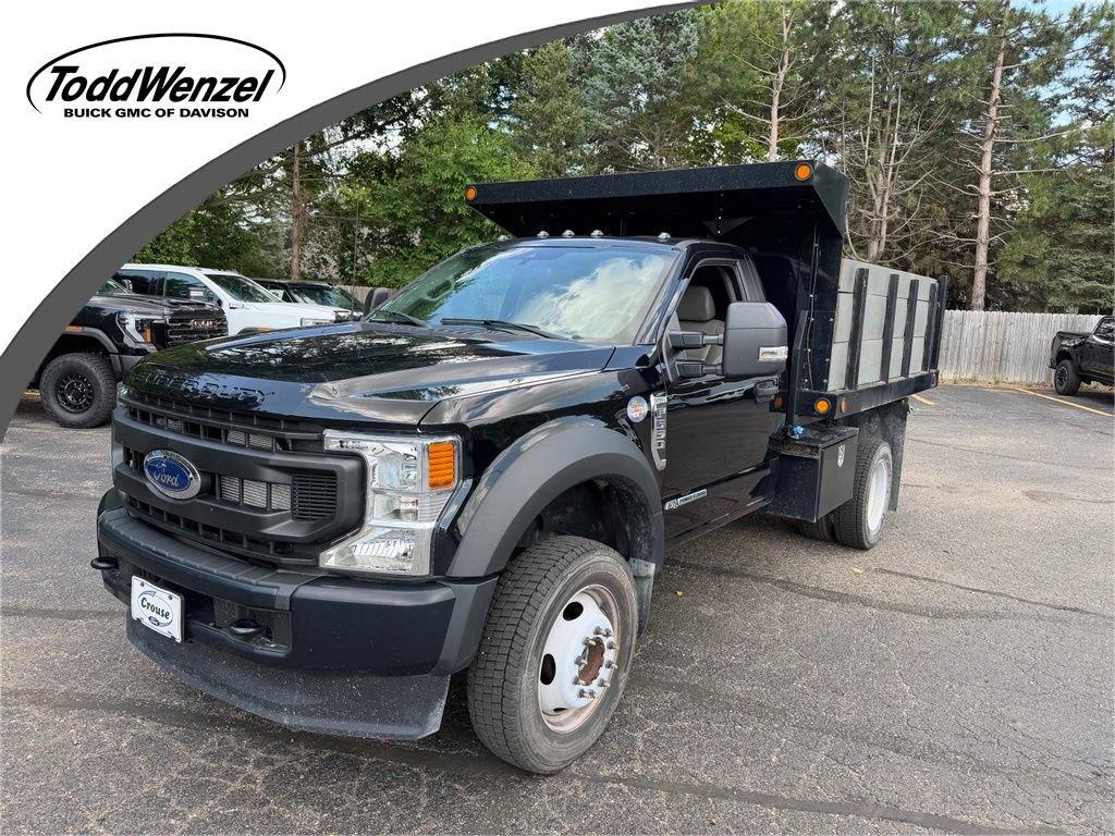 Used 2022 Ford F550 4x4 Regular Cab Super Duty w/ Power Equipment Group