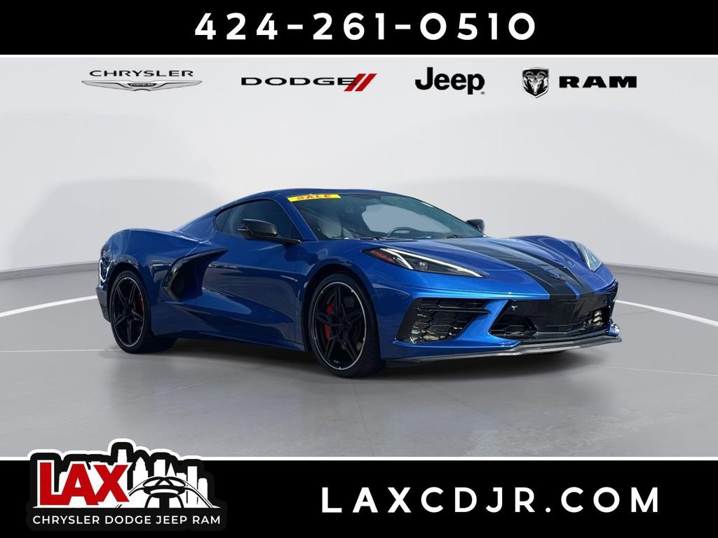 Used 2022 Chevrolet Corvette Stingray Preferred Cpe w/ Z51 Performance Package image 1