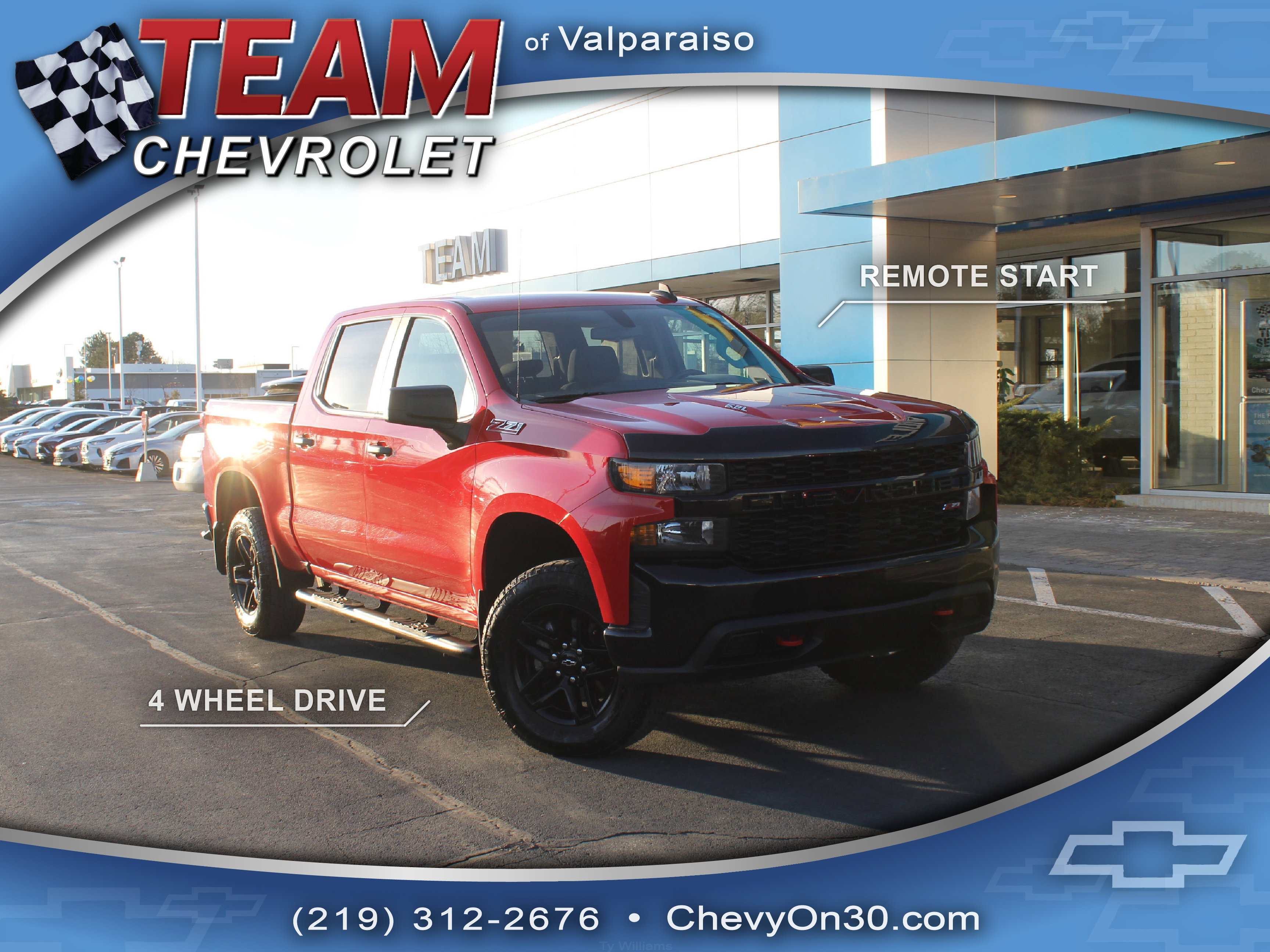 Used 2021 Chevrolet Silverado 1500 Custom Trail Boss image 1