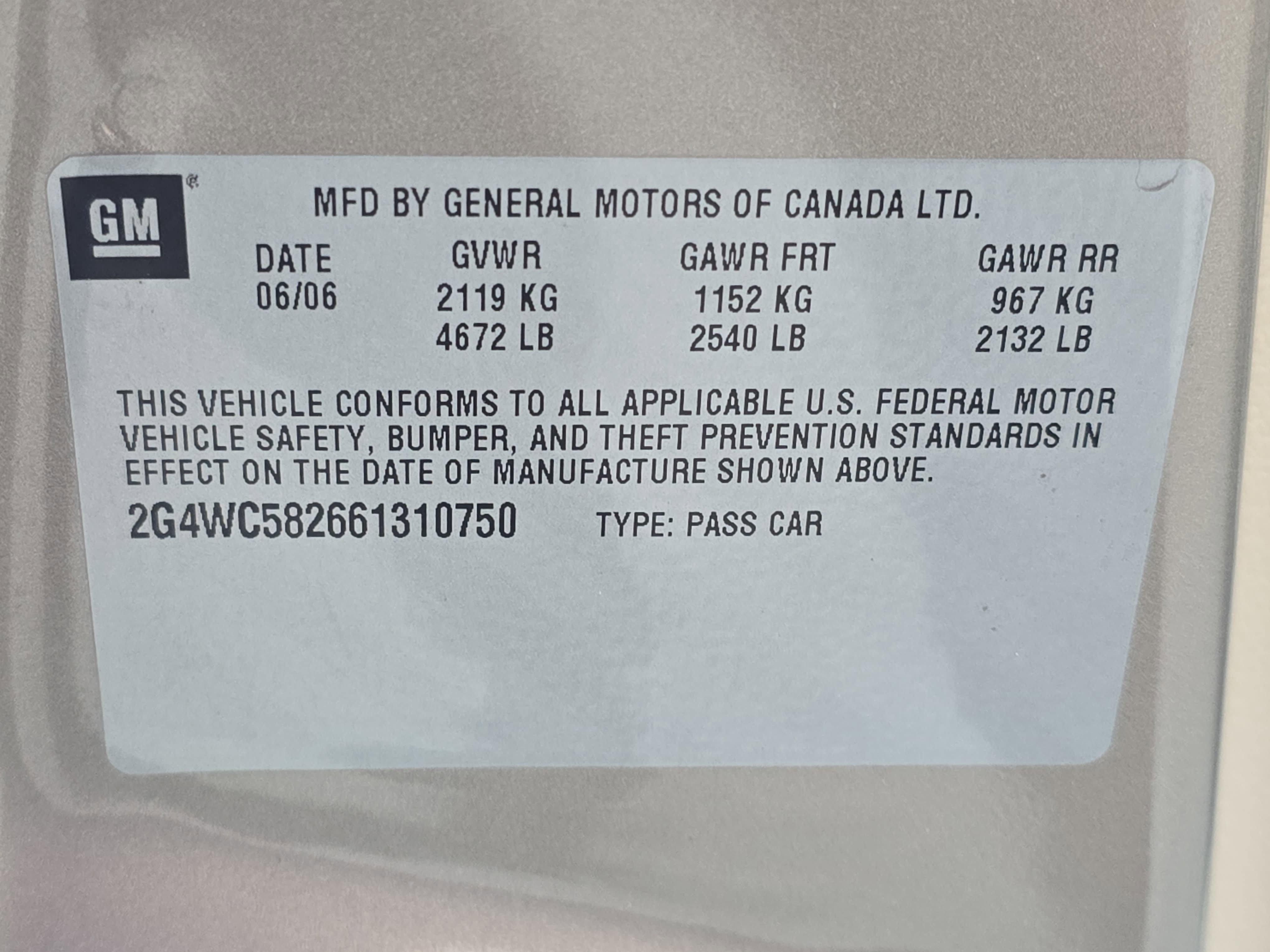 Used 2006 Buick LaCrosse CX FWD image 32