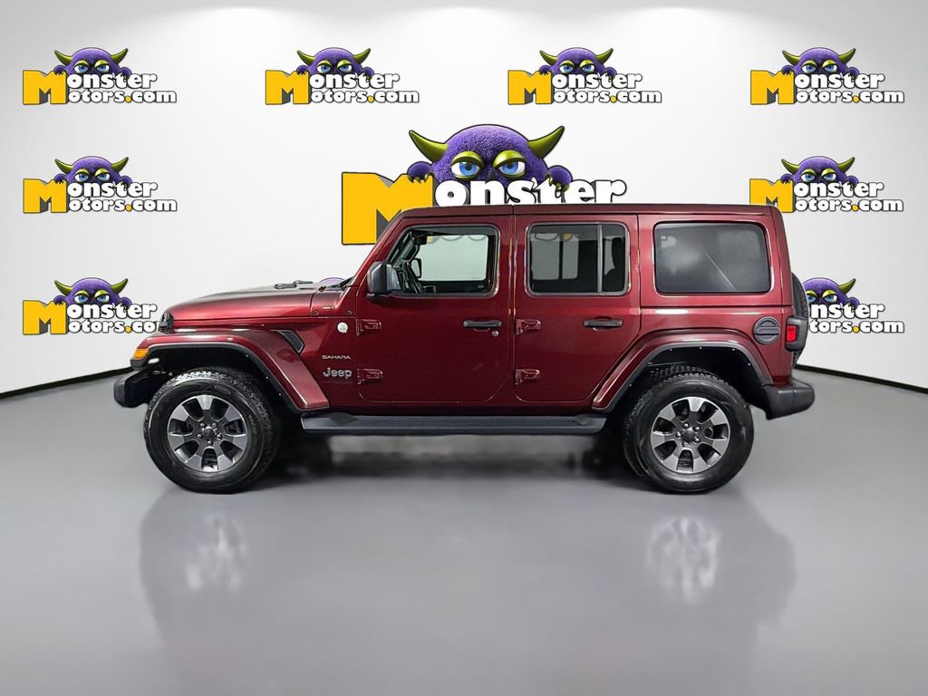 Used 2021 Jeep Wrangler Unlimited Sahara w/ Uconnect 4C Nav & Sound Group image 8