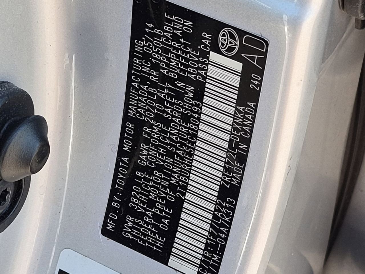 Used 2014 Toyota Corolla LE Premium w/ Driver Convenience Package FWD image 34