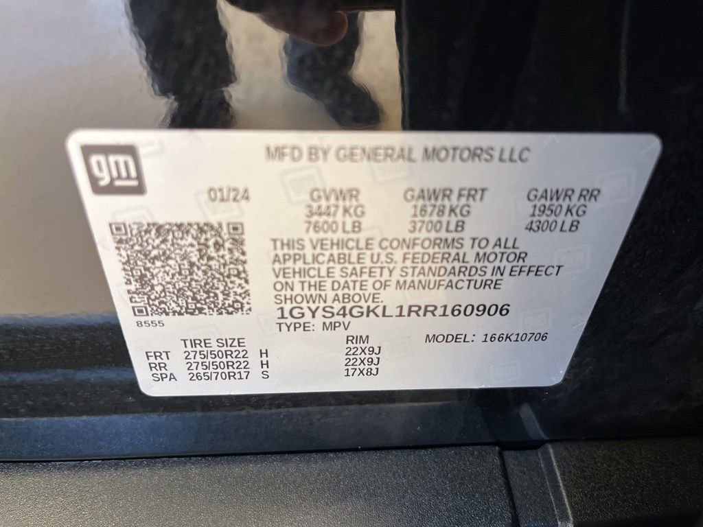 Certified 2024 Cadillac Escalade Sport Platinum w/ LPO, ONYX Package AWD/4WD image 27