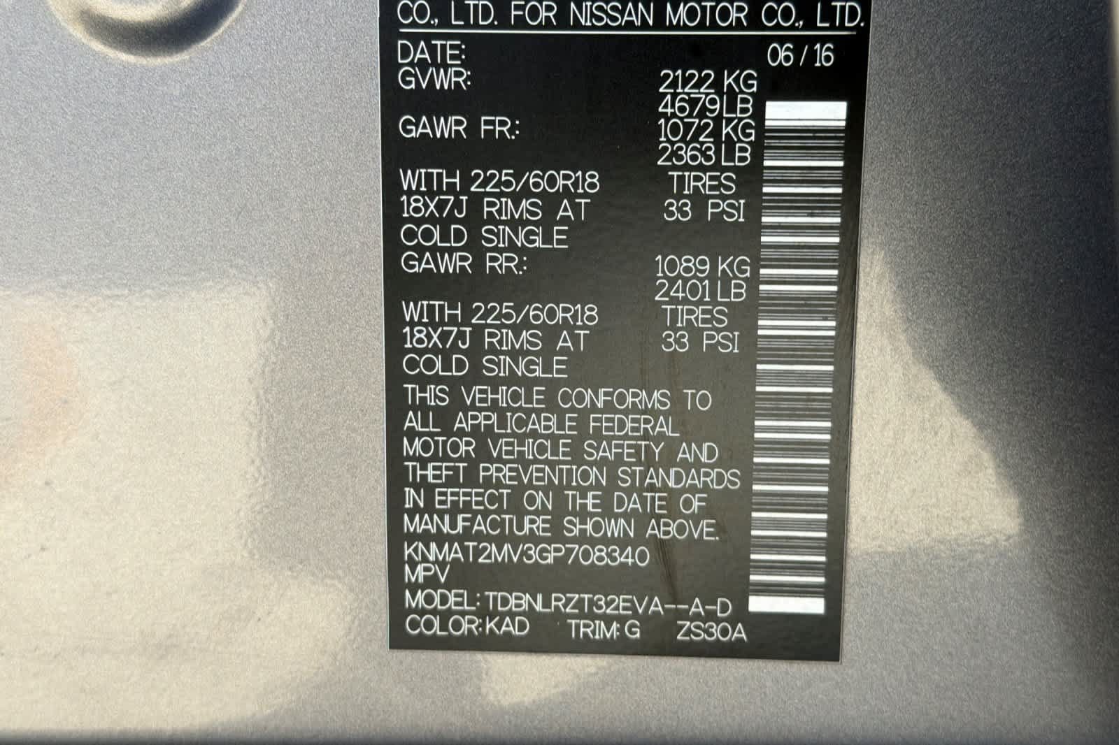 Used 2016 Nissan Rogue SL AWD/4WD image 30
