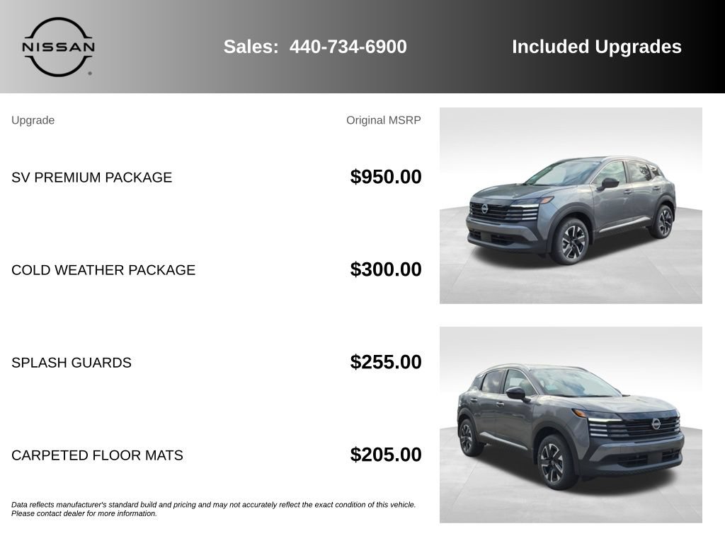 New 2026 Nissan Kicks SV w/ SV Premium Package AWD/4WD image 7