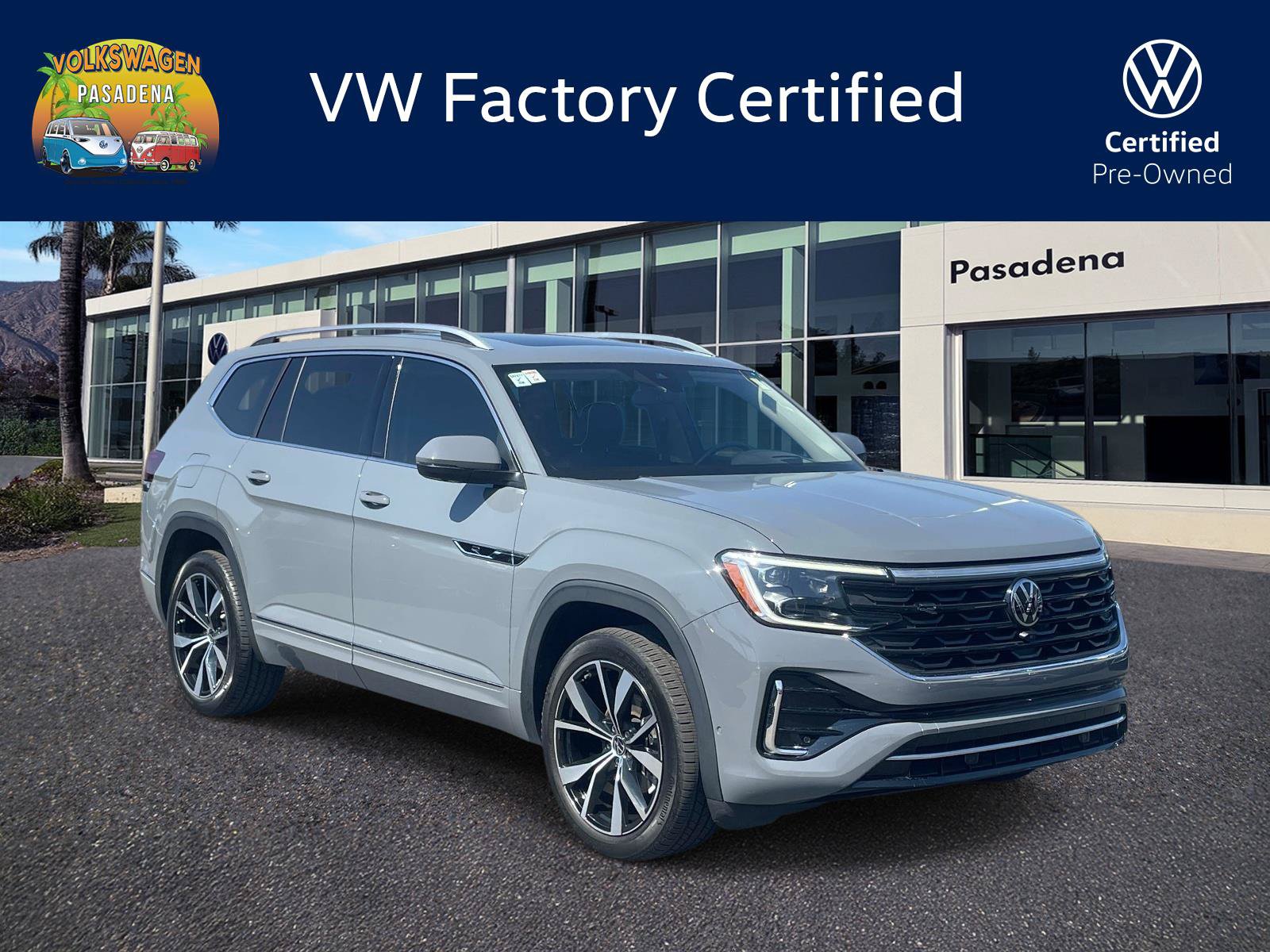 Certified 2025 Volkswagen Atlas SEL Premium R-Line AWD/4WD video 1