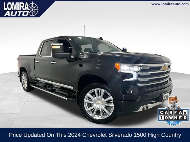 Used 2024 Chevrolet Silverado 1500 High Country w/ High Country Premium Package AWD/4WD 360° Tour