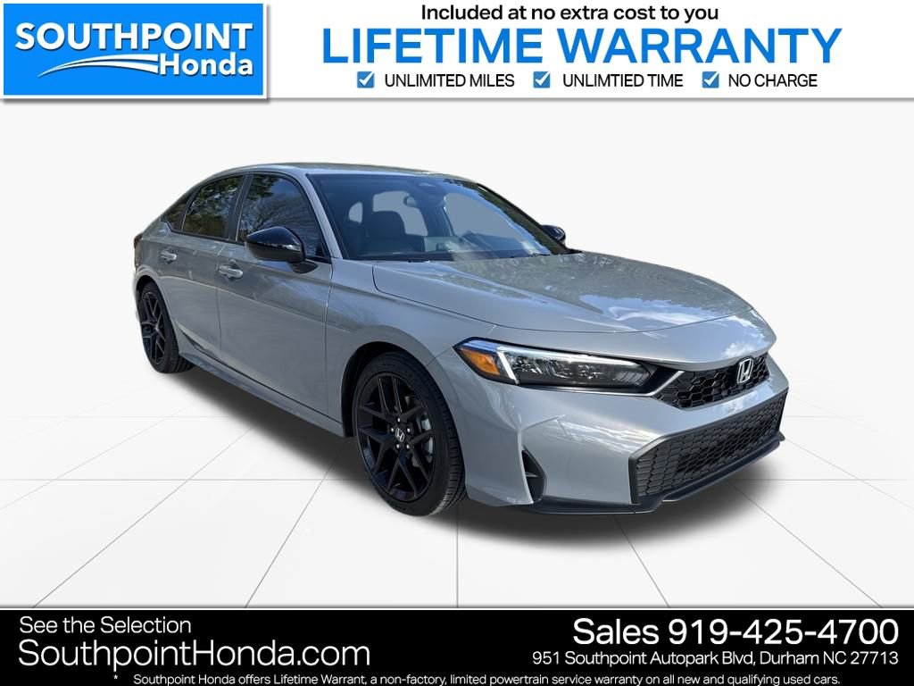 New 2026 Honda Civic Sport