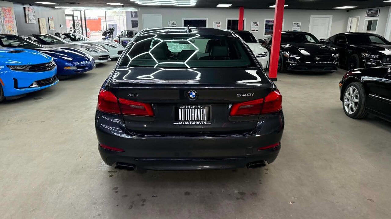 Used 2017 BMW 540i xDrive AWD/4WD image 5