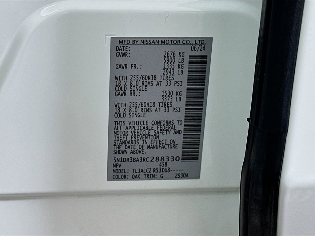 Used 2024 Nissan Pathfinder SV image 33