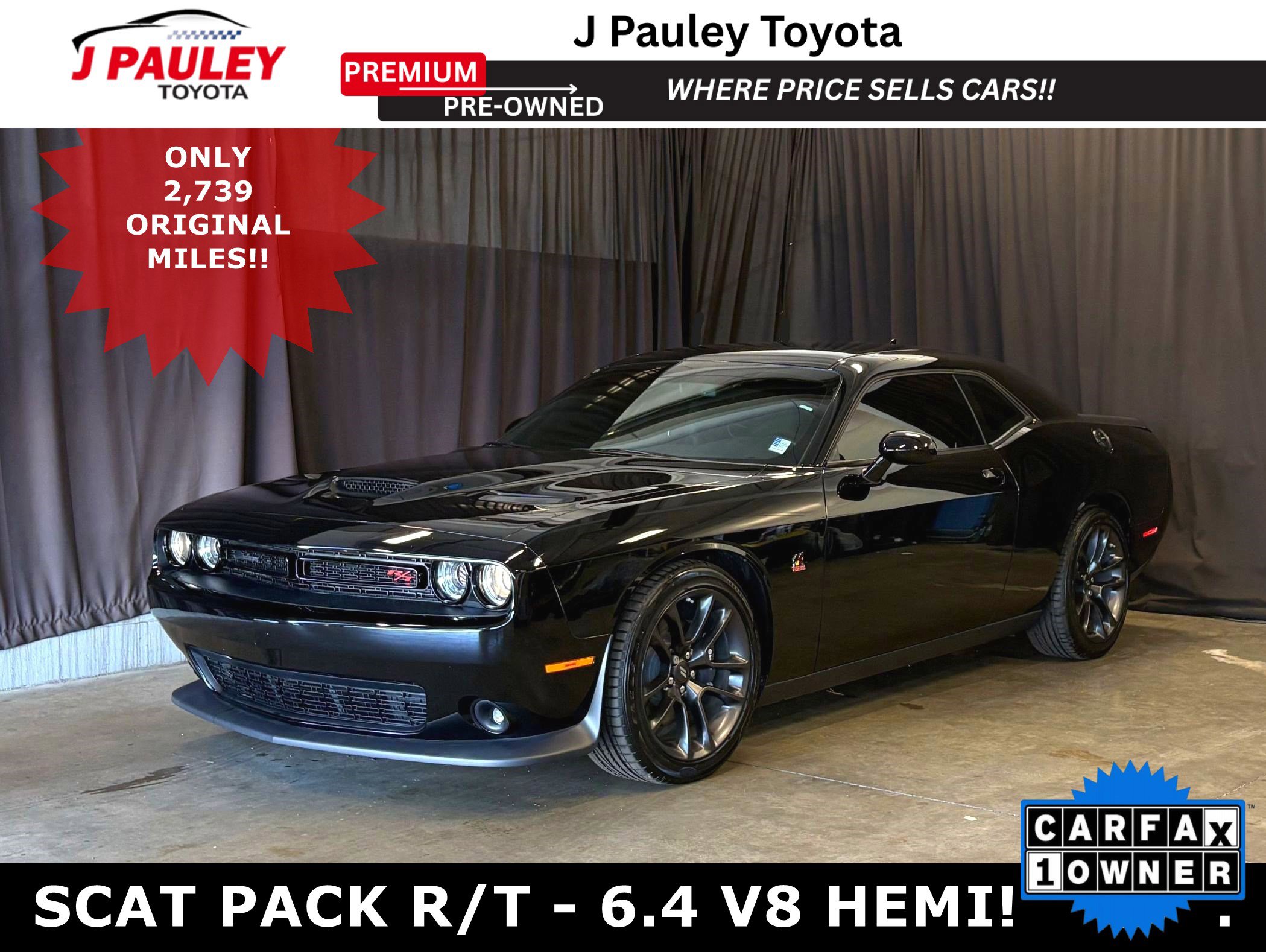 Used 2020 Dodge Challenger R/T Scat Pack RWD image 1