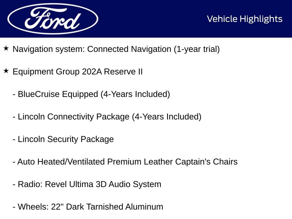 New 2026 Lincoln Navigator L Reserve w/ Jet Appearance Package image 5