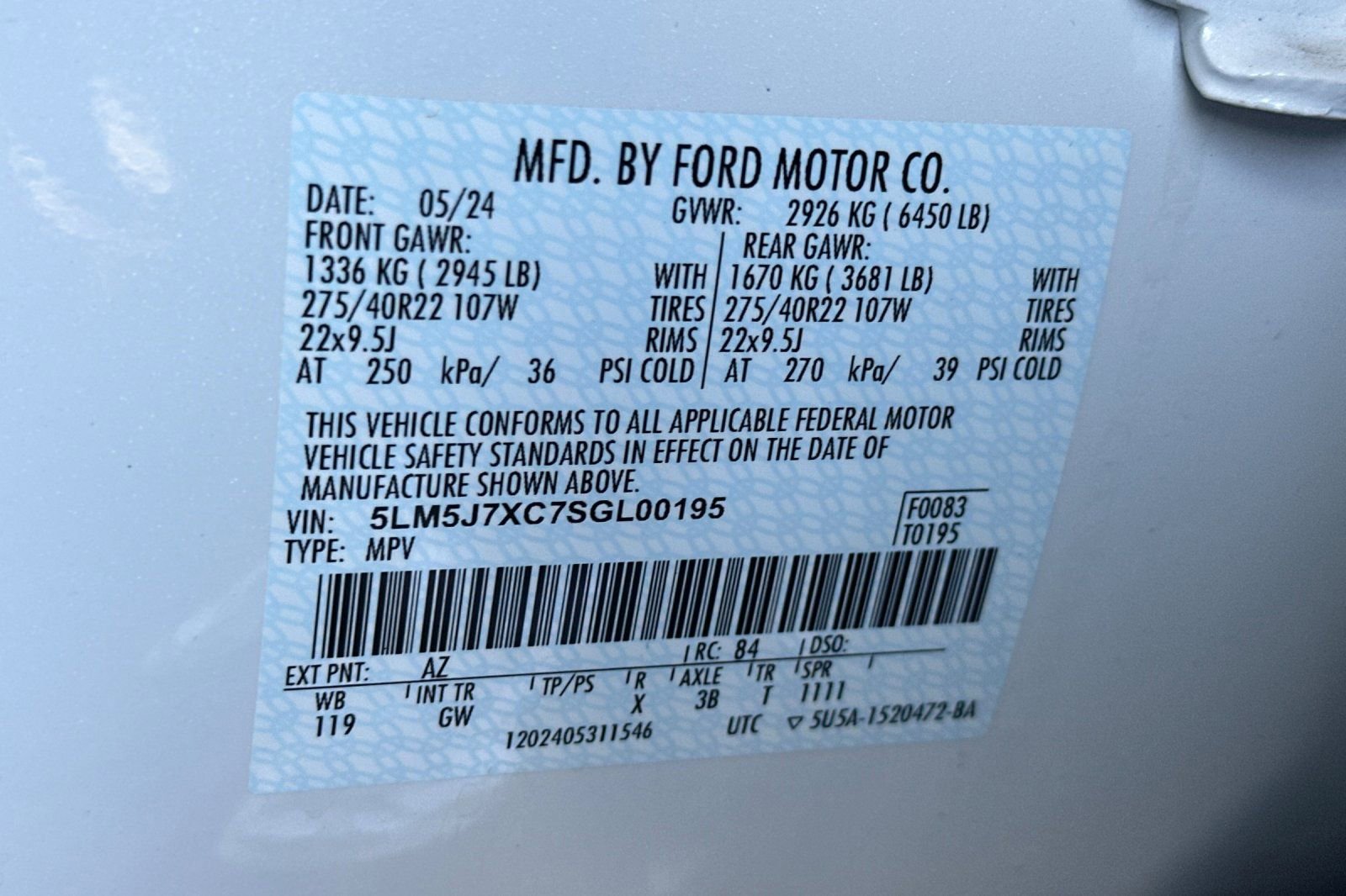 Used 2025 Lincoln Aviator Reserve w/ Equipment Group 201A AWD/4WD image 29