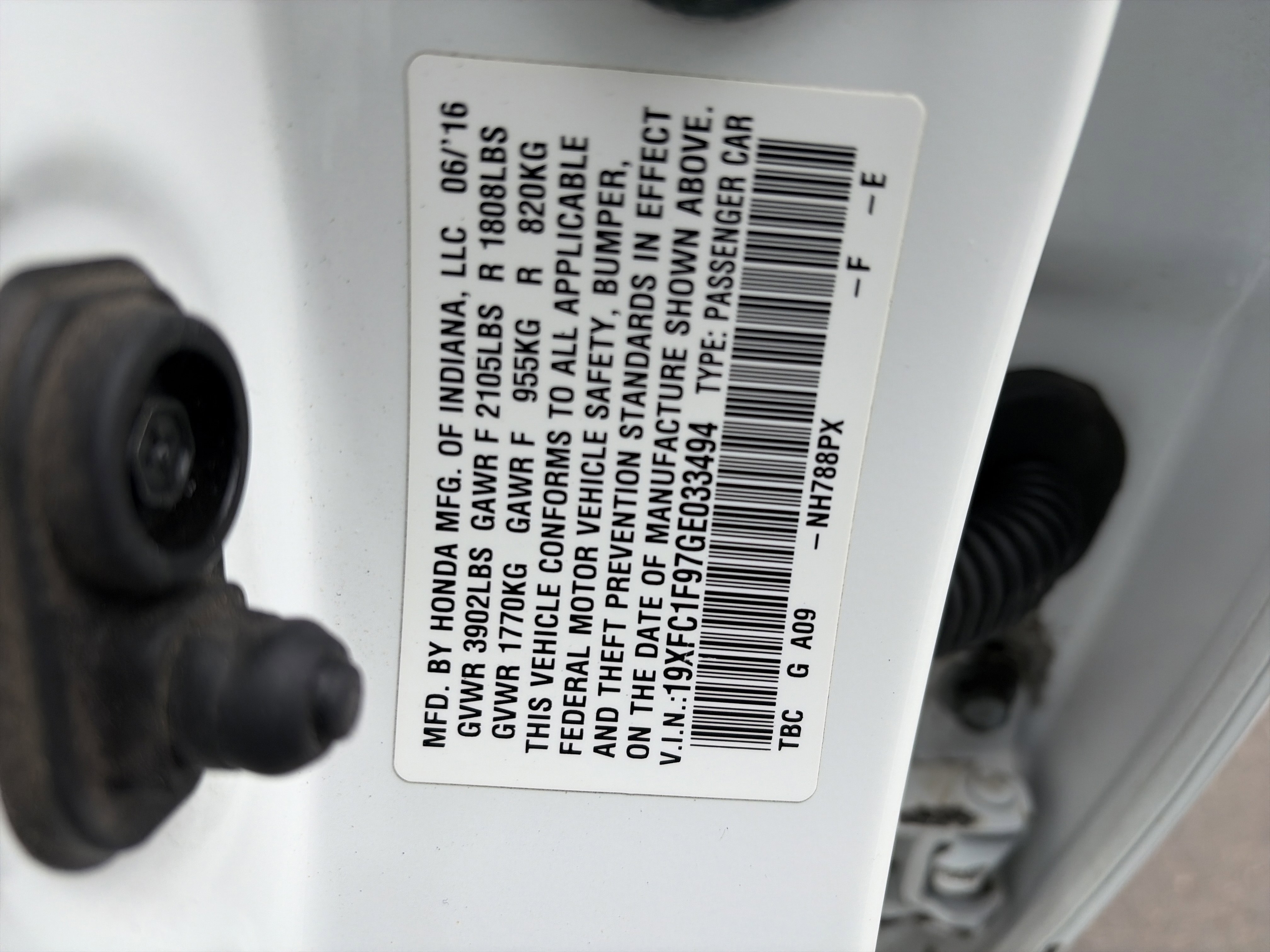 Used 2016 Honda Civic Touring image 30