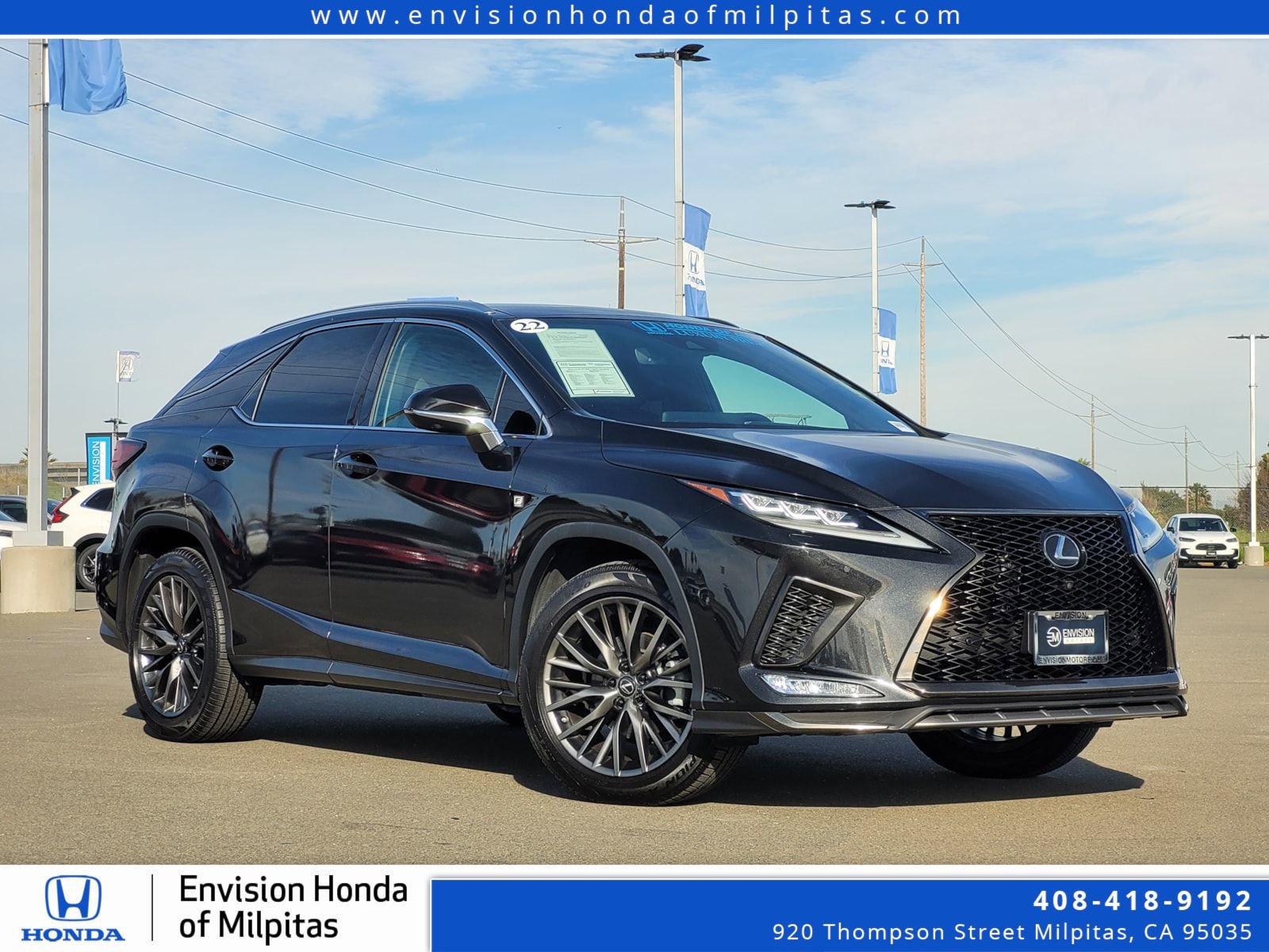Used 2022 Lexus RX 350 F Sport w/ Accessory Package image 1