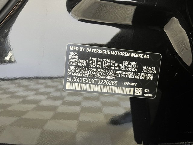 New 2026 BMW X6 M60i w/ Parking Assistance Package image 26