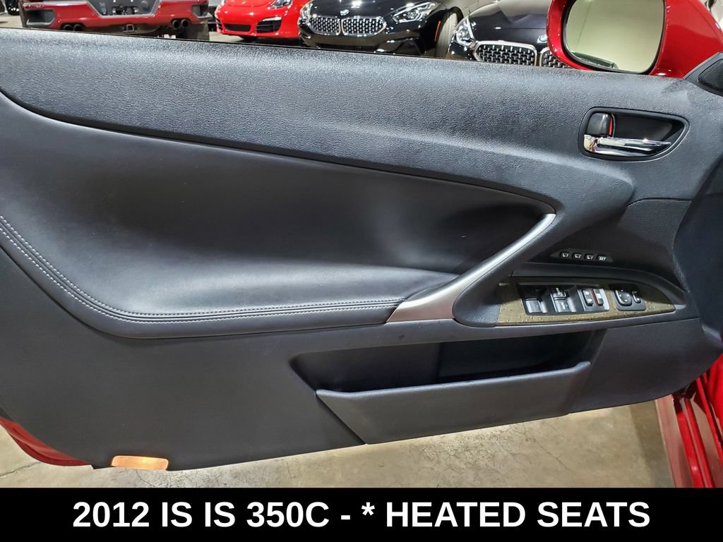 Used 2012 Lexus IS 350C w/ Luxury Pkg RWD image 8