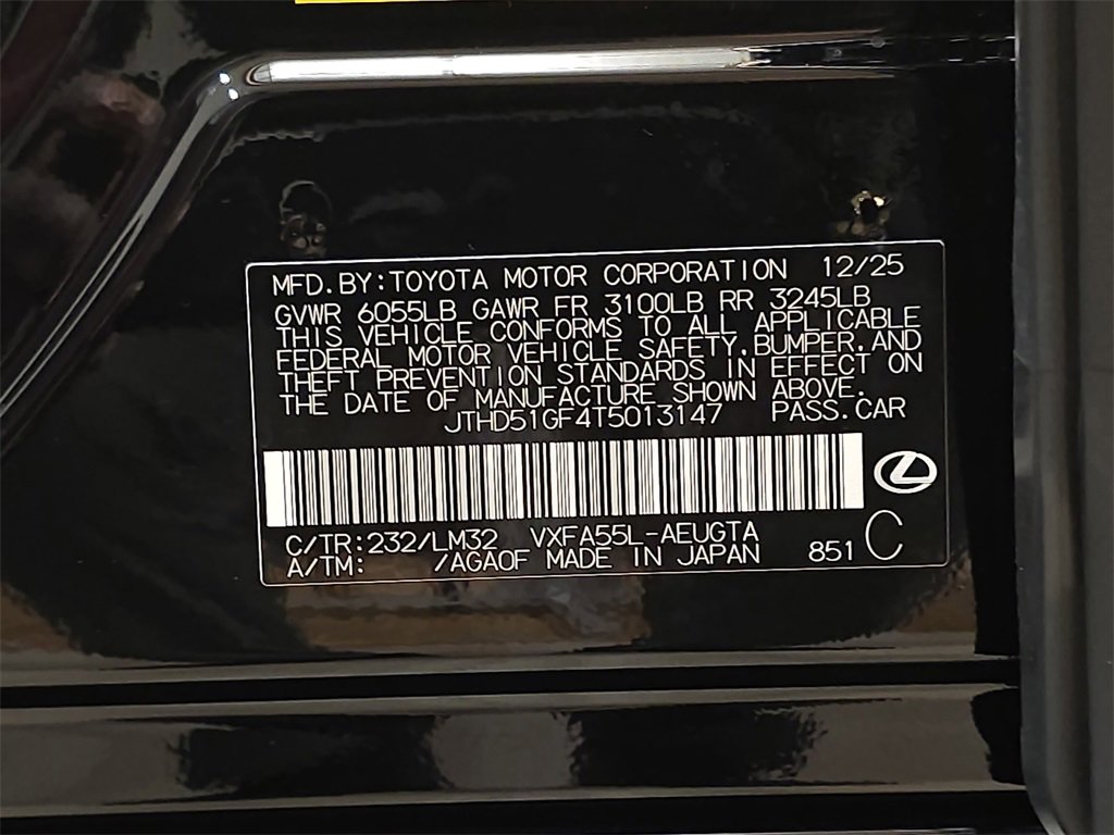 New 2026 Lexus LS 500 AWD image 36