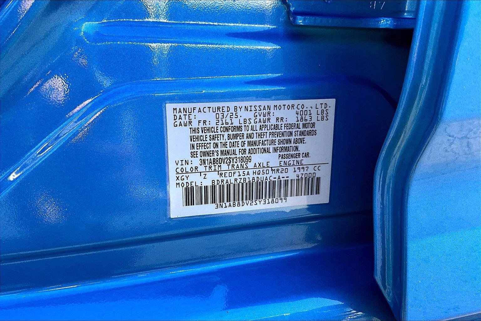 Used 2025 Nissan Sentra SR w/ Midnight Edition FWD image 19