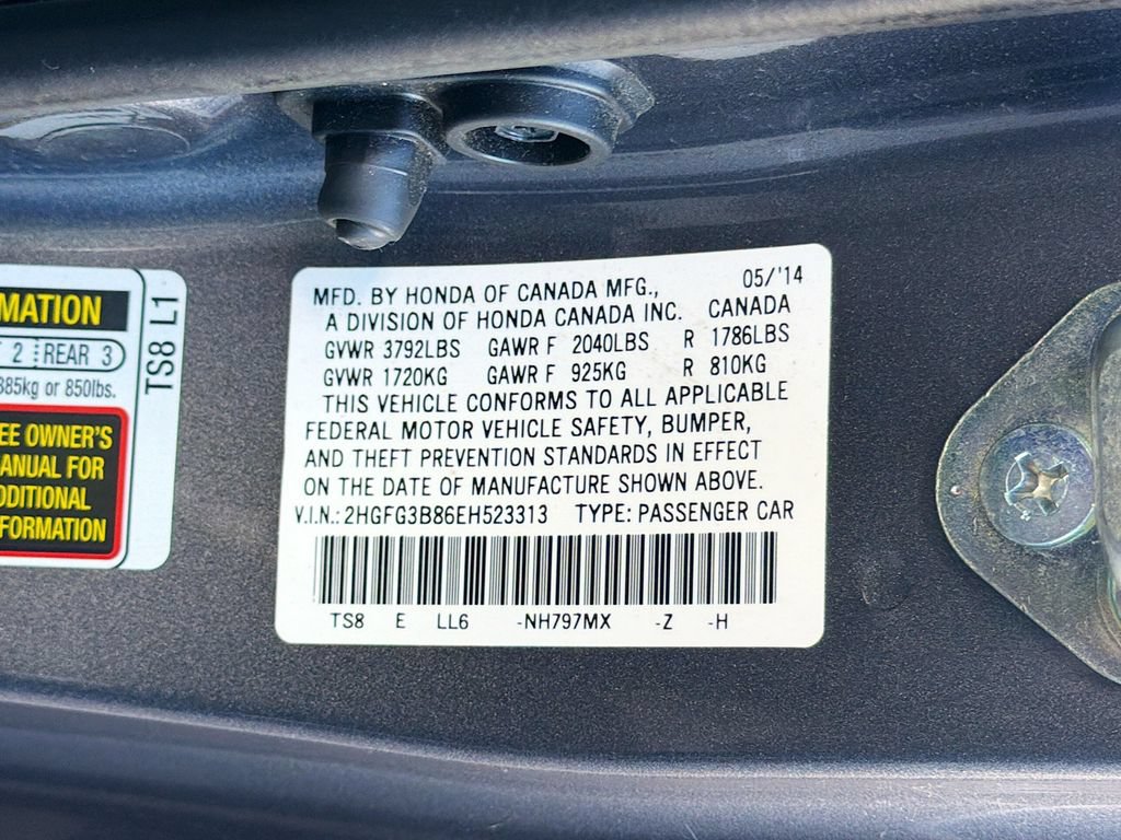 Used 2014 Honda Civic EX image 30