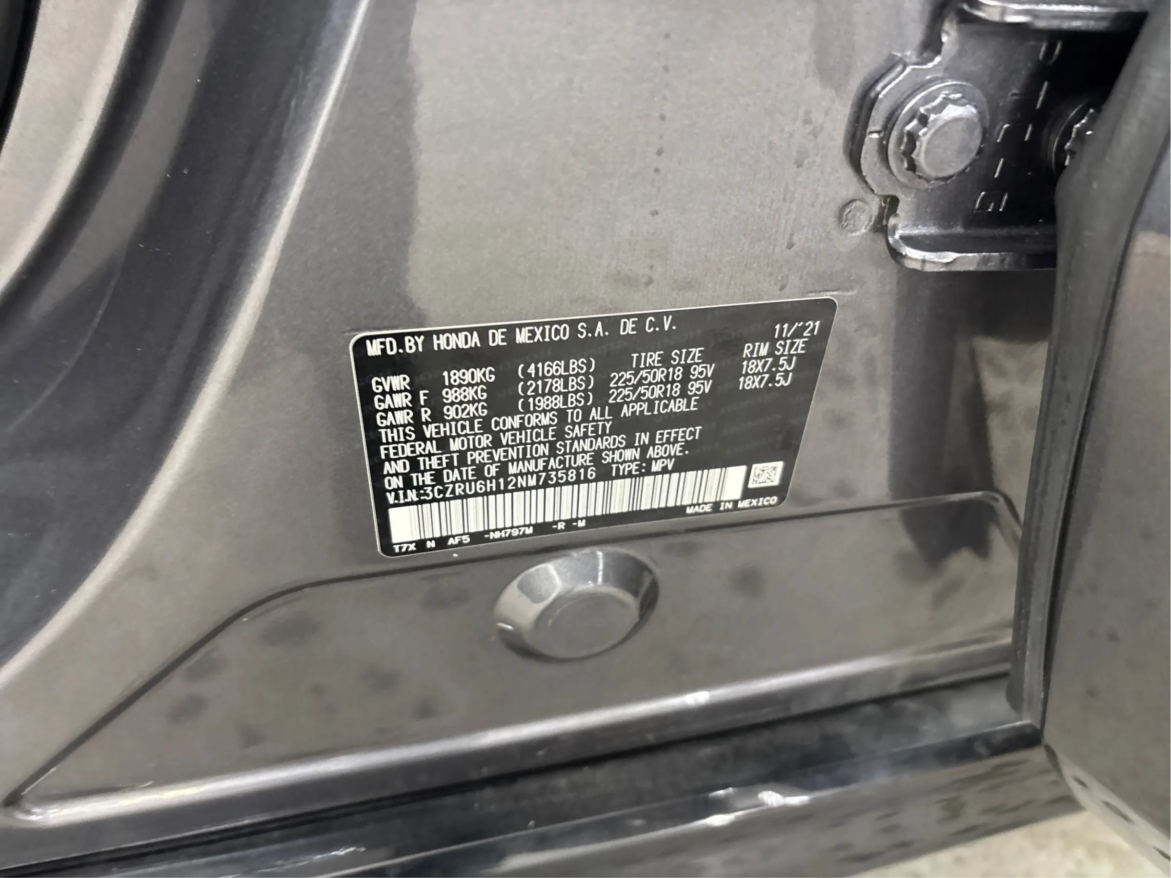 Used 2022 Honda HR-V Sport image 27