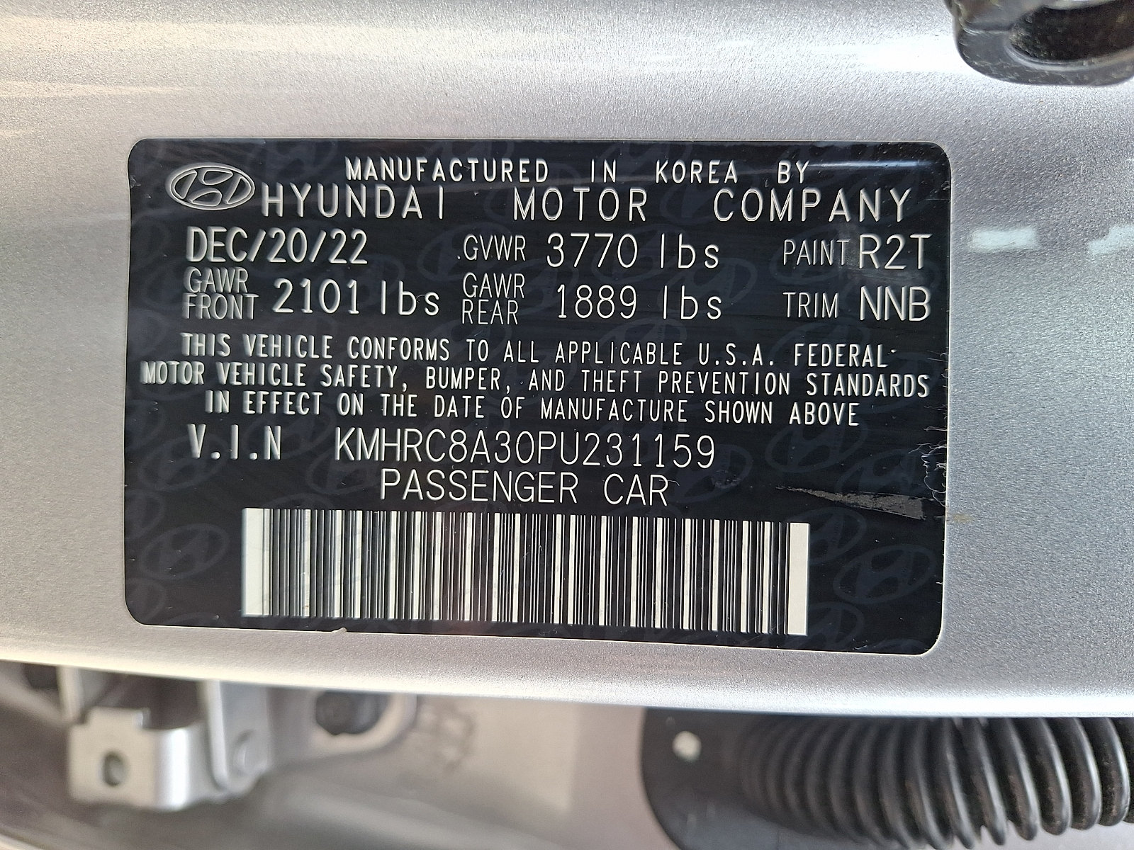 Certified 2023 Hyundai Venue SEL w/ Cargo Package FWD image 51
