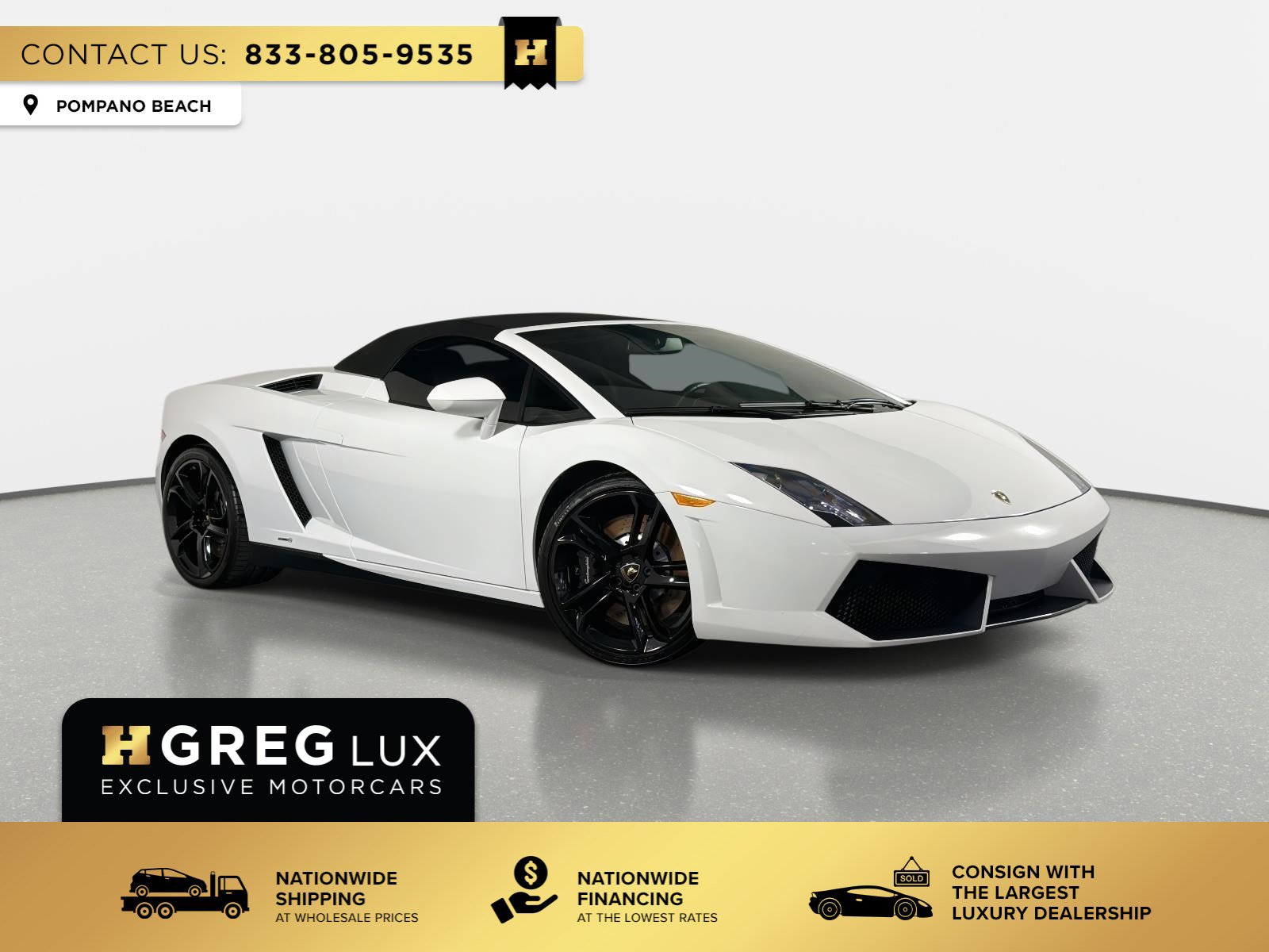 Used 2012 Lamborghini Gallardo LP 550-2