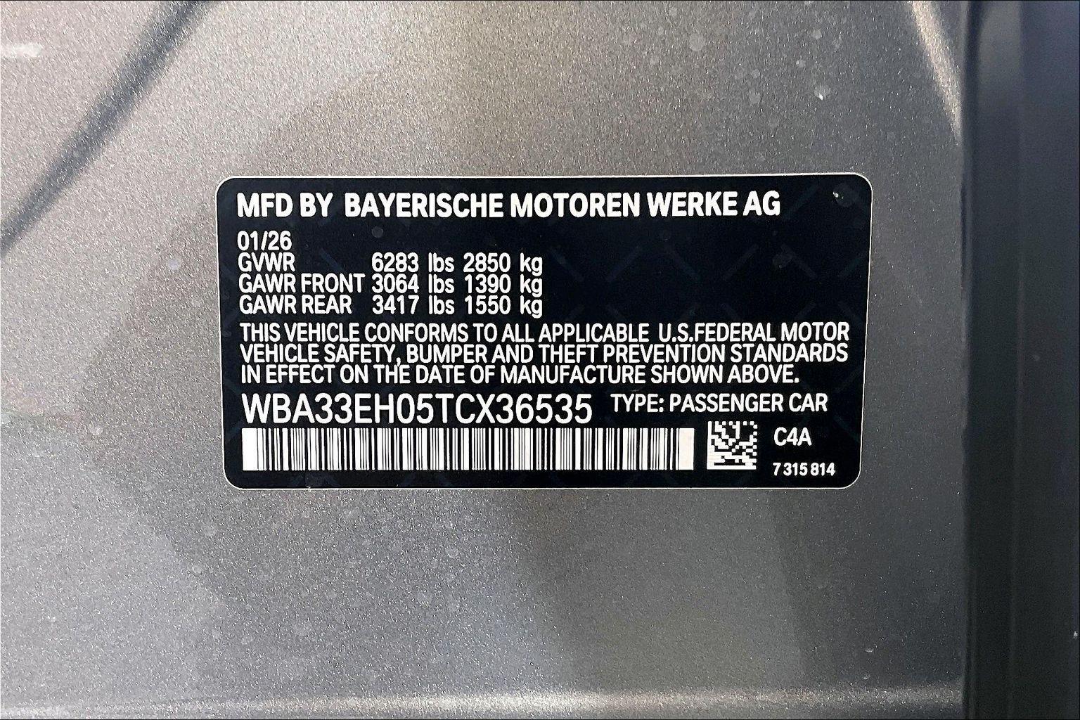 Certified 2026 BMW 740i xDrive AWD/4WD image 10