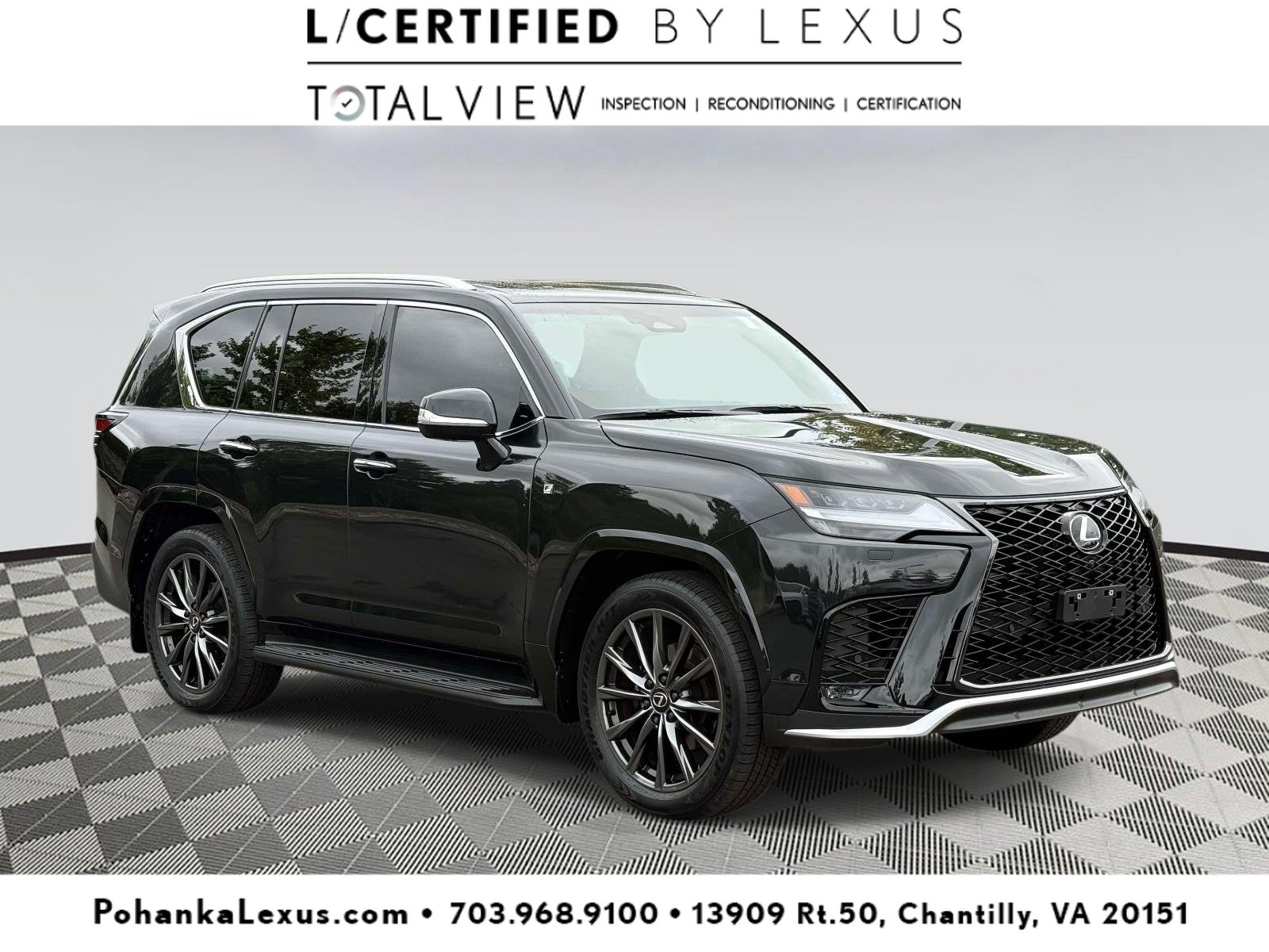 Used 2025 Lexus LX 600 F Sport w/ Accessory Package (Z1)