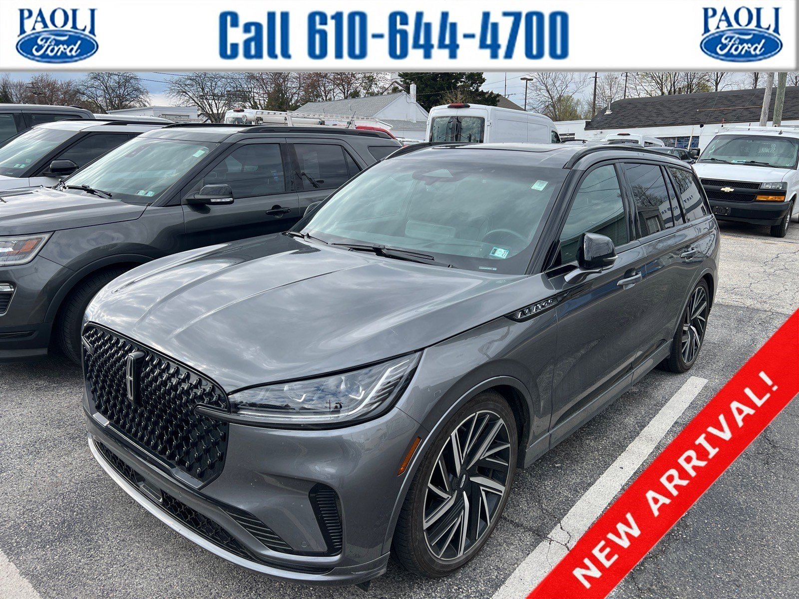 Used 2025 Lincoln Aviator Black Label w/ Jet Appearance Package image 1