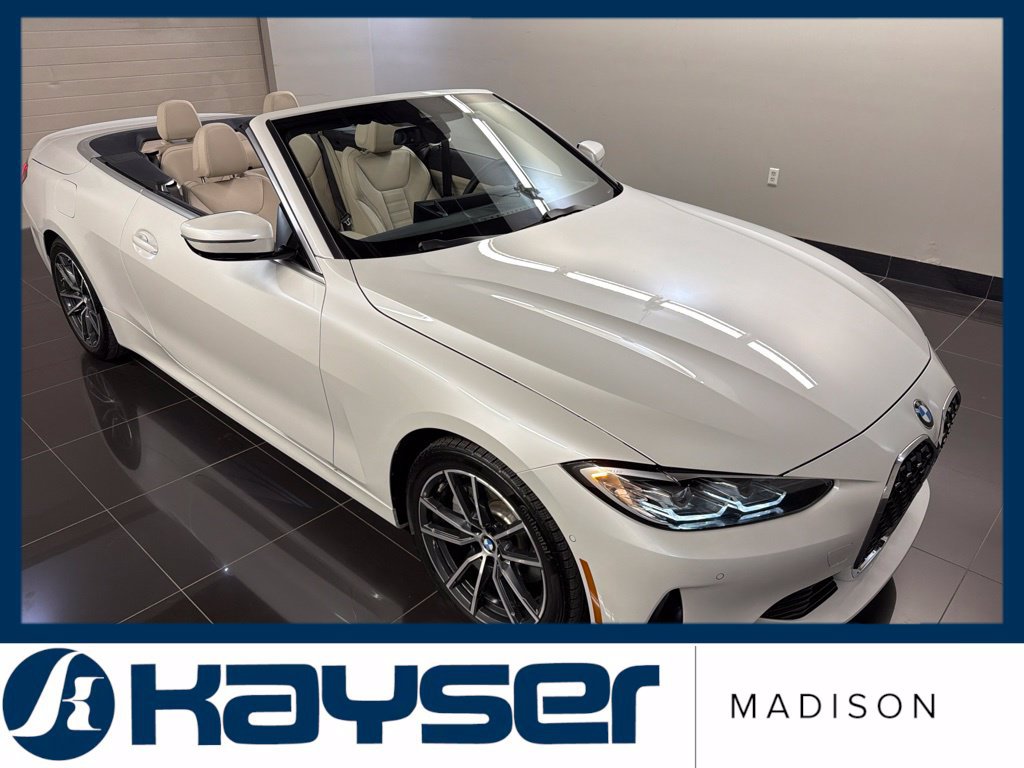 Used 2024 BMW 430i xDrive Convertible w/ Premium Package AWD/4WD image 1