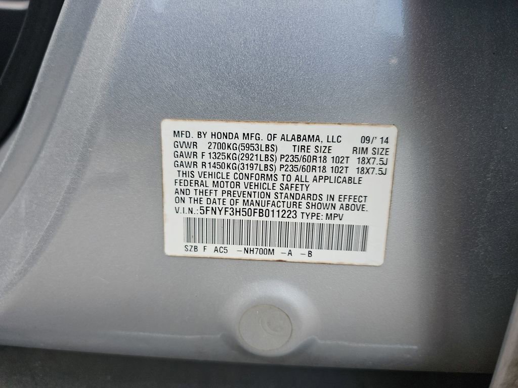 Used 2015 Honda Pilot EX-L image 33